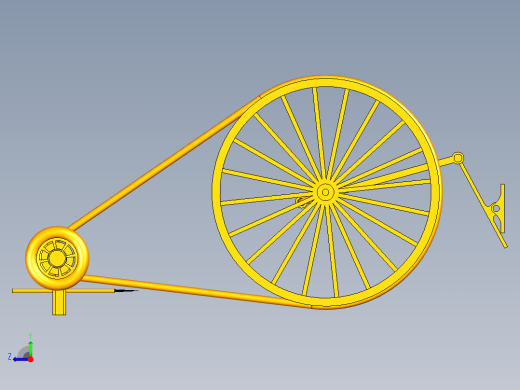 UG缝纫机模型右视缩略图