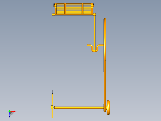 UG缝纫机模型俯视缩略图