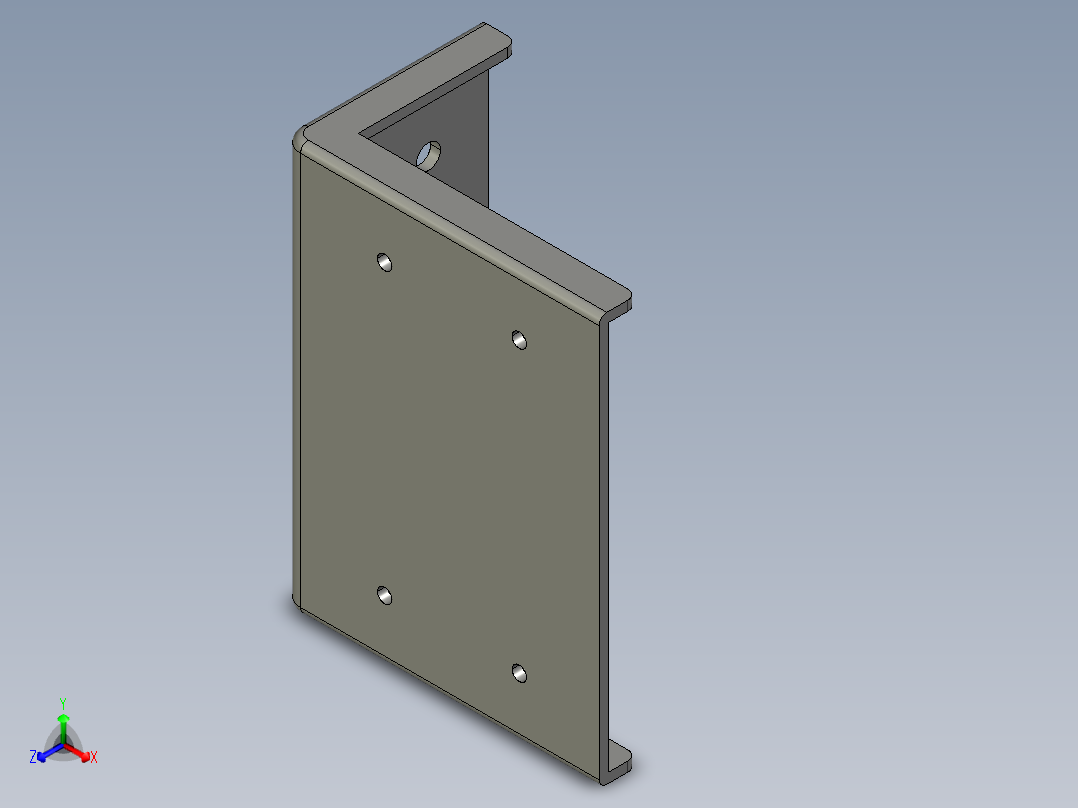 基恩士CA-U2plate2_kc图纸模型主视图