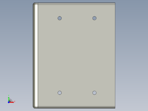 基恩士CA-U2plate2_kc图纸模型前视缩略图