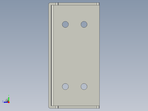 基恩士CA-U2plate2_kc图纸模型右视缩略图