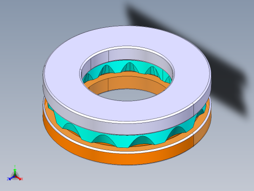 平面推力球轴承51312
