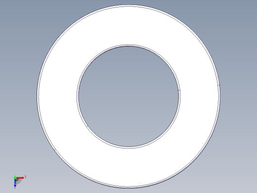 平面推力球轴承51312俯视缩略图