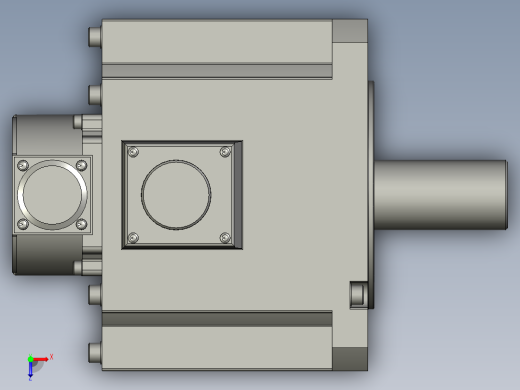 4000W MDME伺服马达俯视缩略图