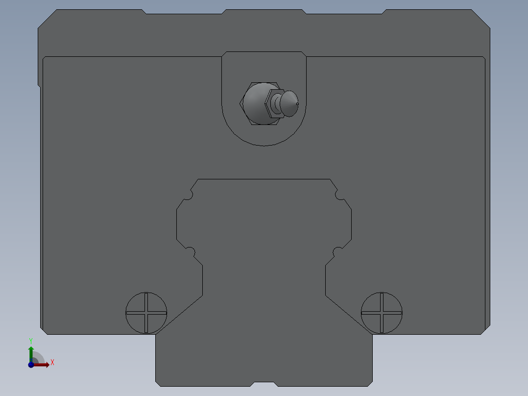 滑块HGH25CA前视图