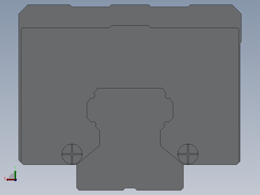 滑块HGH25CA后视图