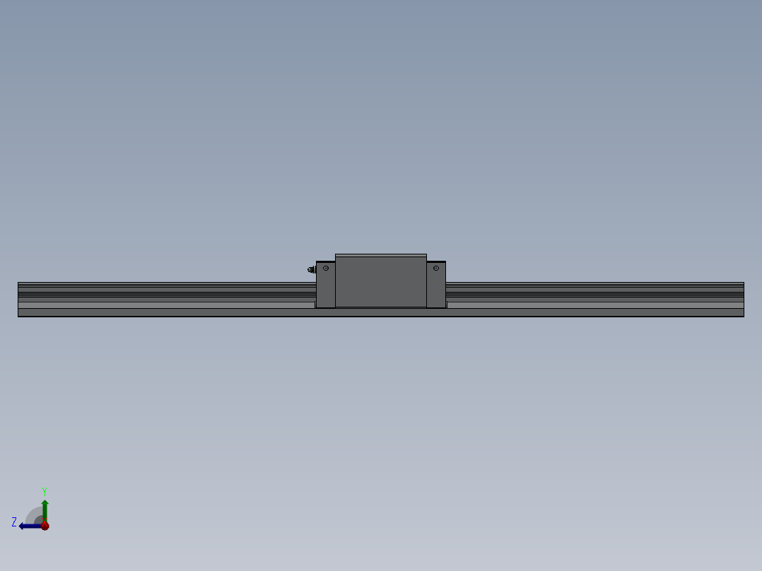 滑块HGH25CA右视图