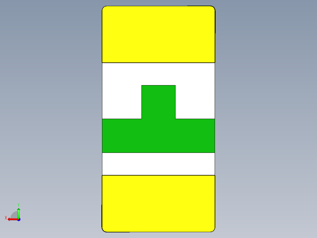 贴片LED SMD 0402（1.0 x 0.5 x 0.4毫米LWH后视图