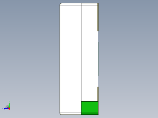 贴片LED SMD 0402（1.0 x 0.5 x 0.4毫米LWH右视缩略图