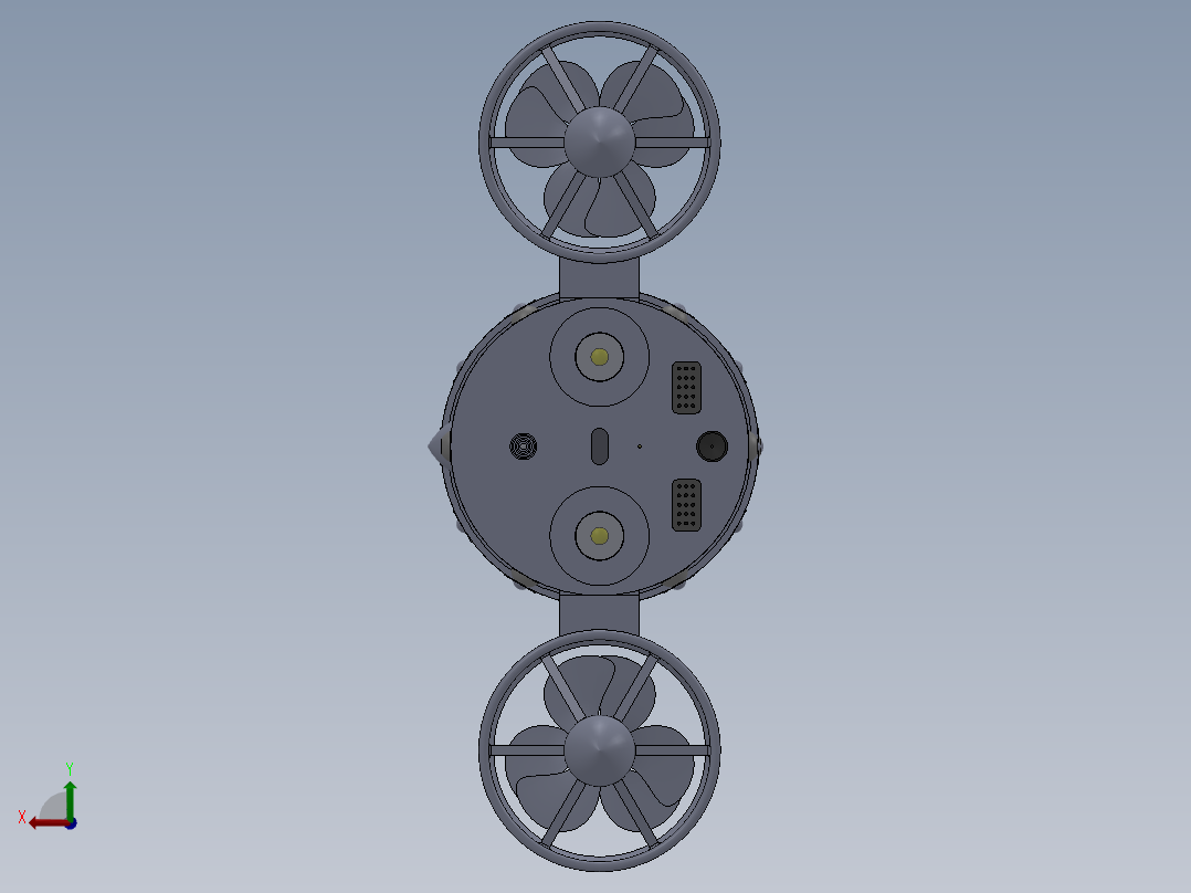 仿生蛇（水下）含工程图后视图