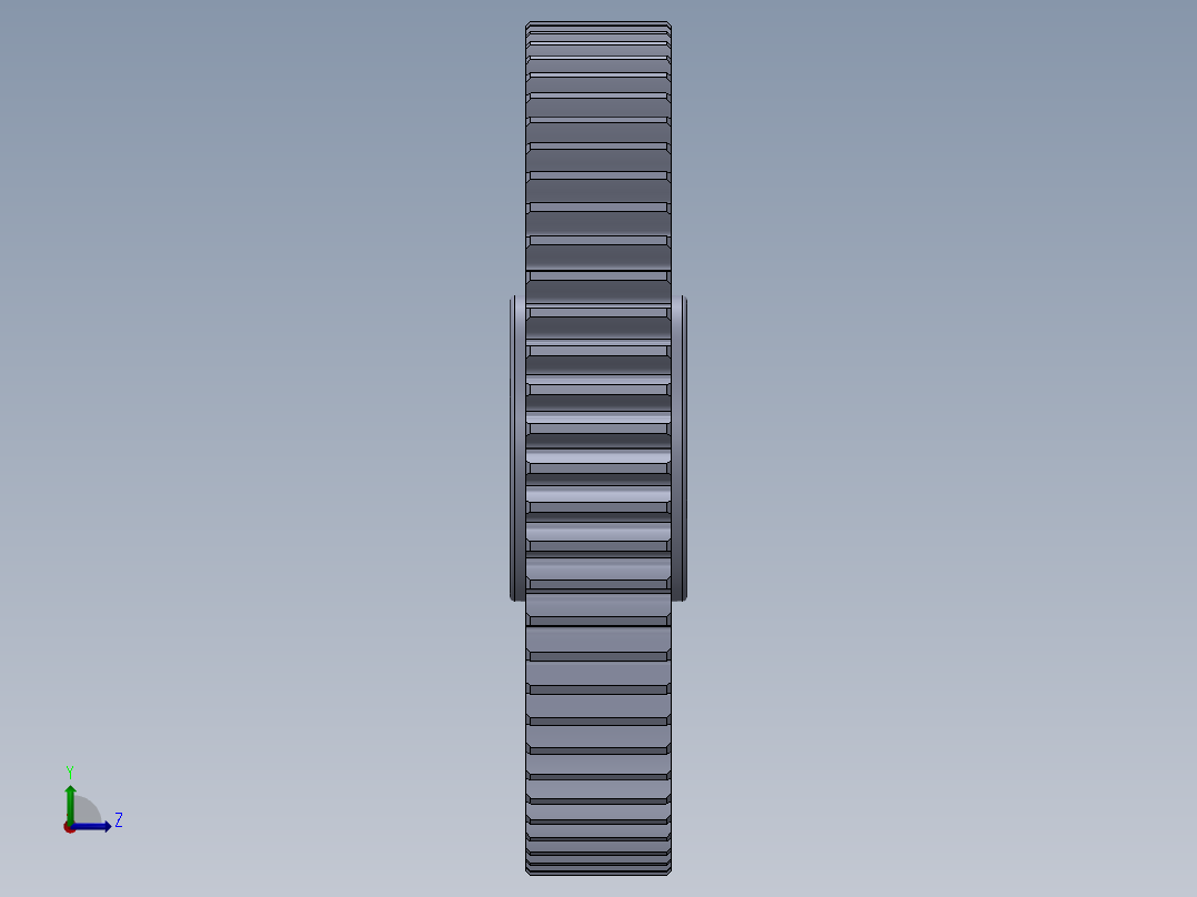 高速级大齿轮左视图