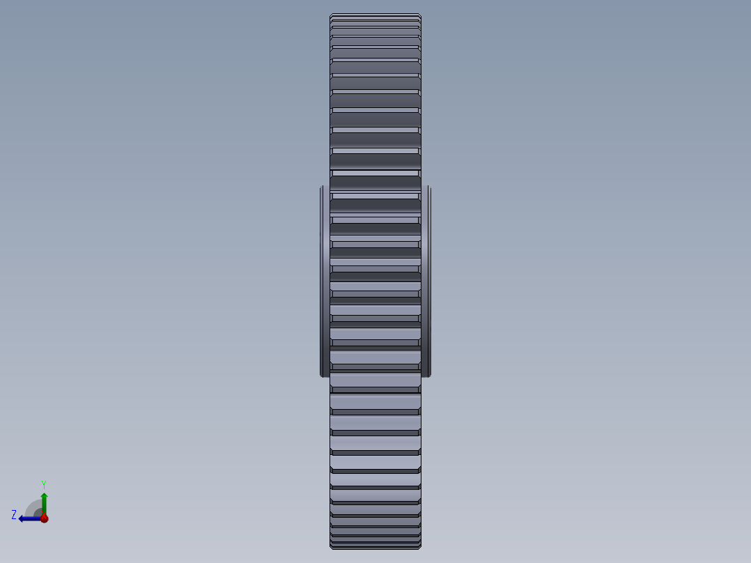 高速级大齿轮右视图