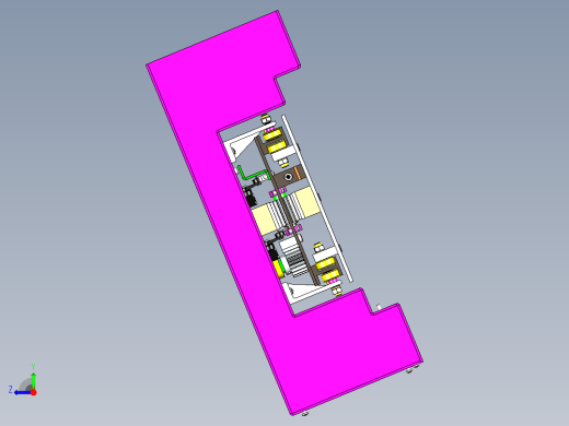 伸缩取料货叉右视缩略图
