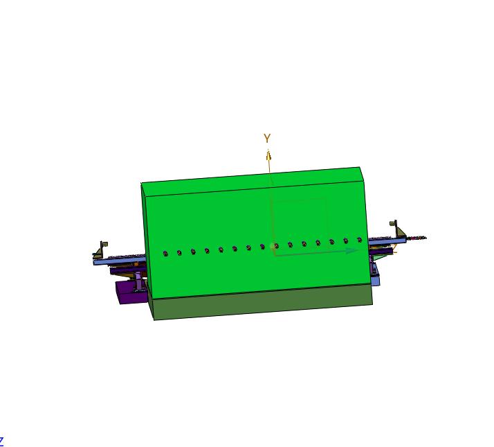 卧式转炉用的全自动捅风眼机