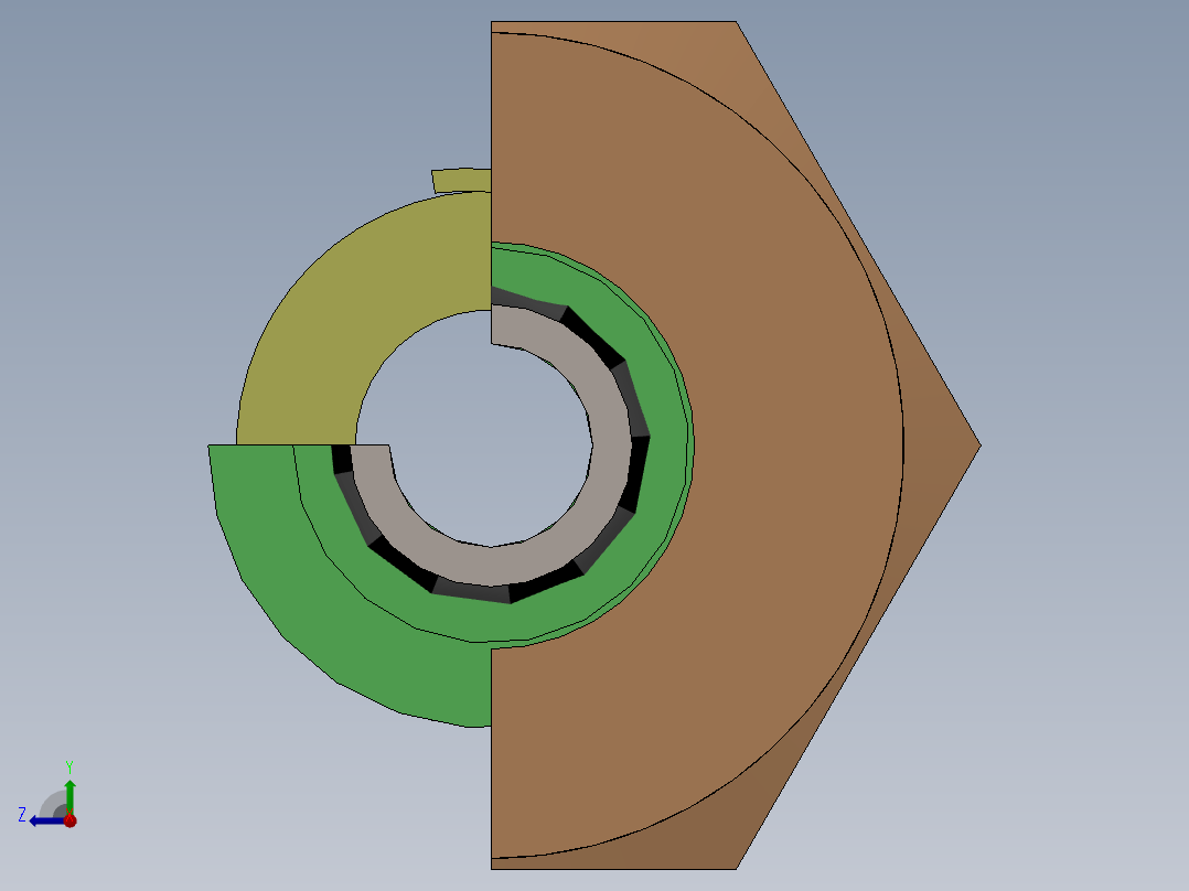 接插件(136)右视图