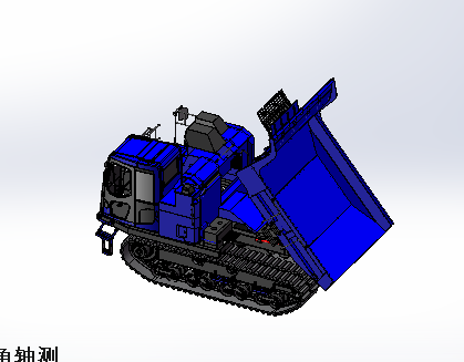 CD110R新型履带自卸运输车