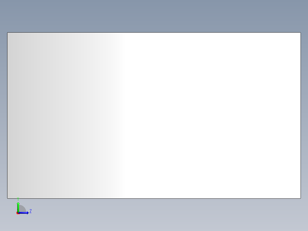 木制书桌左视图