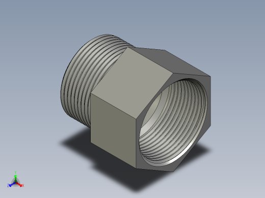 螺纹管转接头-内外丝等径 DN32