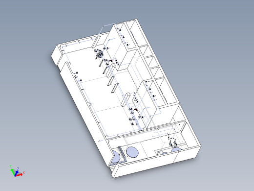 某污水厂布置图
