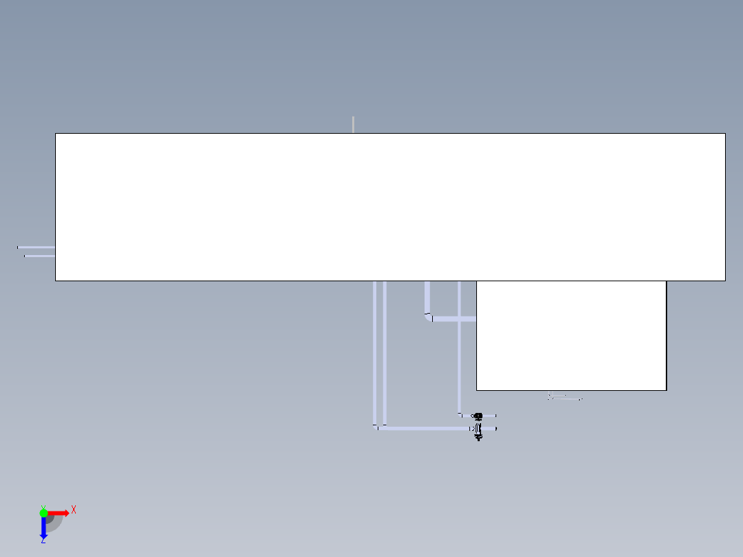 某污水厂布置图俯视图