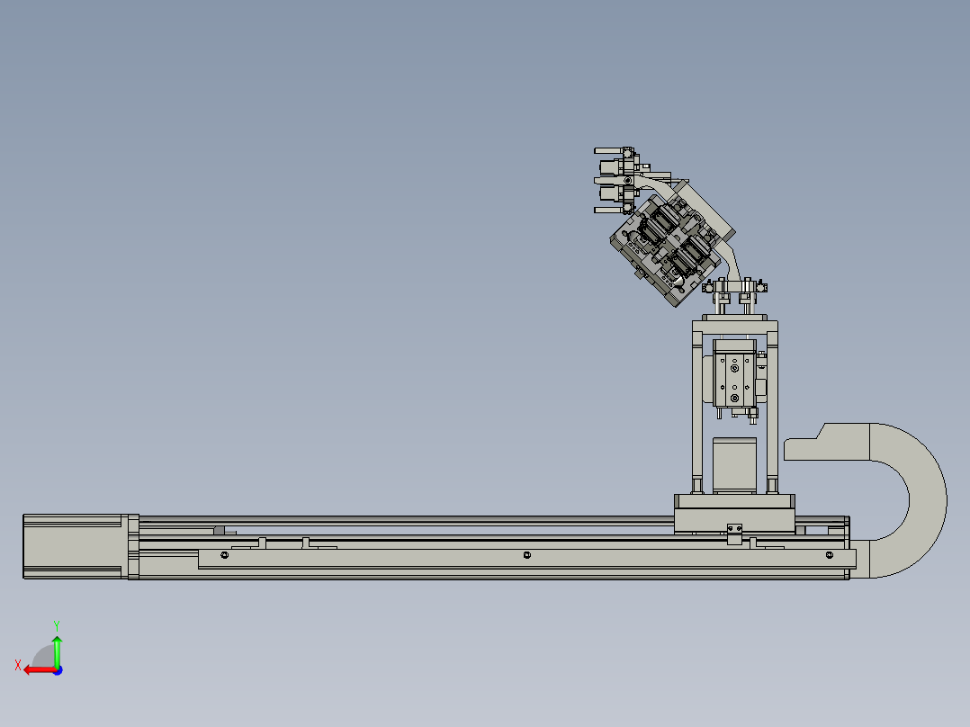 DWT100铝片二次定位-LX181后视图