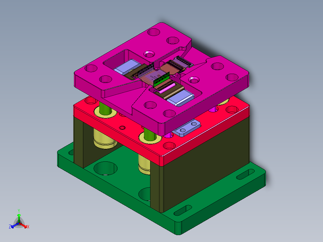 软线路板冲压折弯组件