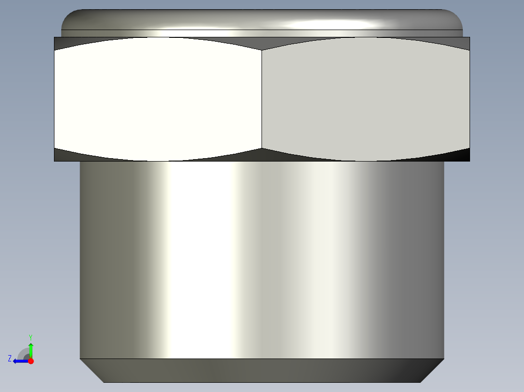 汇流板堵头BSLM02-S右视图