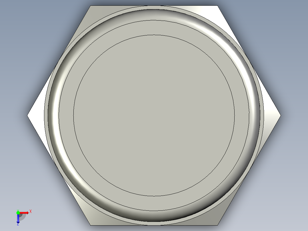 汇流板堵头BSLM02-S俯视图