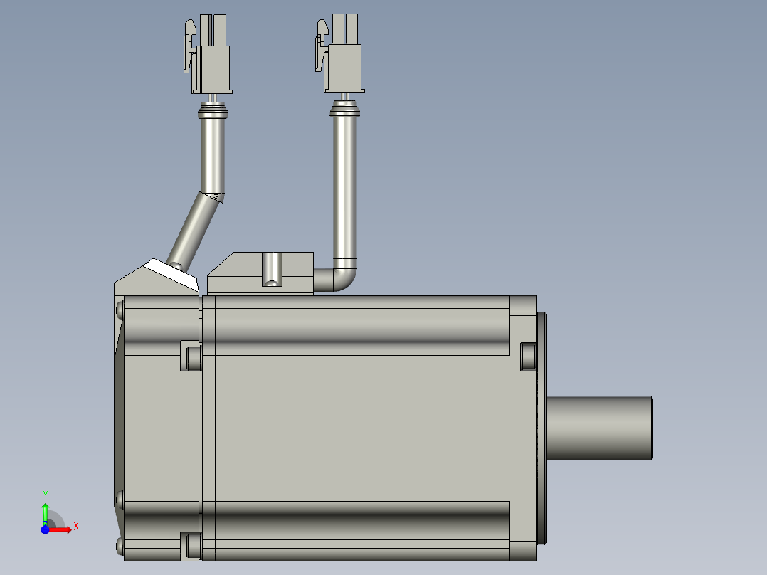 松下750W伺服-MHMD082G1CA前视图