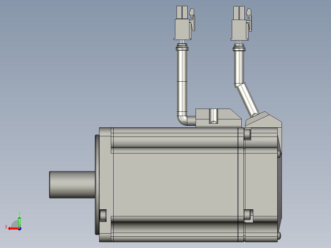 松下750W伺服-MHMD082G1CA后视图