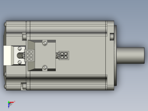 松下750W伺服-MHMD082G1CA俯视缩略图