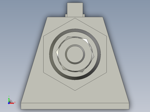 机械夹爪横移气缸1前视缩略图