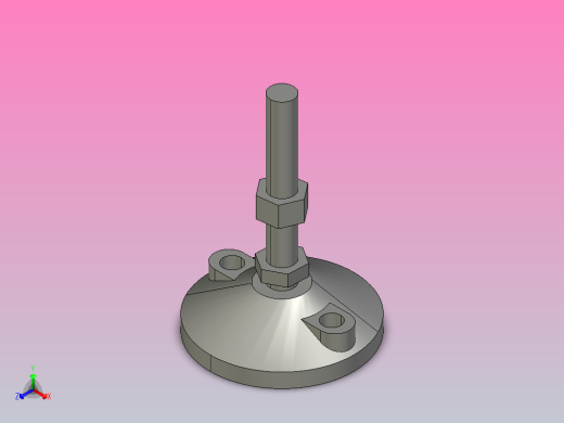 DG100-M16-L100-C1 DG100万向关节调整脚蹄