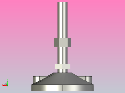 DG100-M16-L100-C1 DG100万向关节调整脚蹄后视缩略图