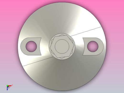 DG100-M16-L100-C1 DG100万向关节调整脚蹄俯视缩略图