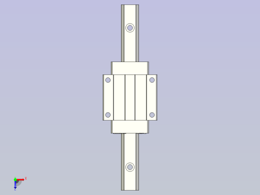 HIWIN上银线性导轨-HGW15CC1R160俯视缩略图