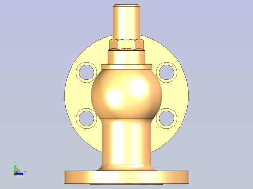 CB╱T 314-1995[B型法兰青铜节流阀B6040]左视缩略图