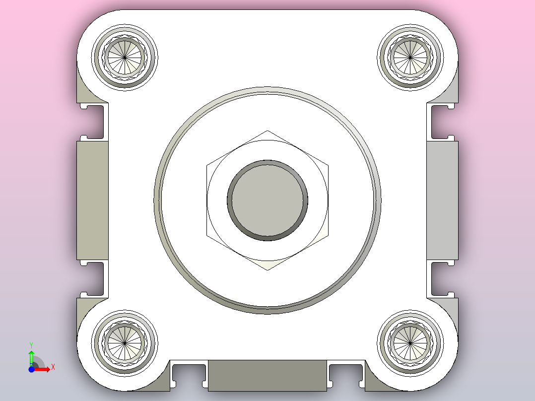 FESTO气缸DNC-63-3-PPV---_asm_0_前视图