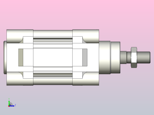 FESTO气缸DNC-63-3-PPV---_asm_0_左视缩略图