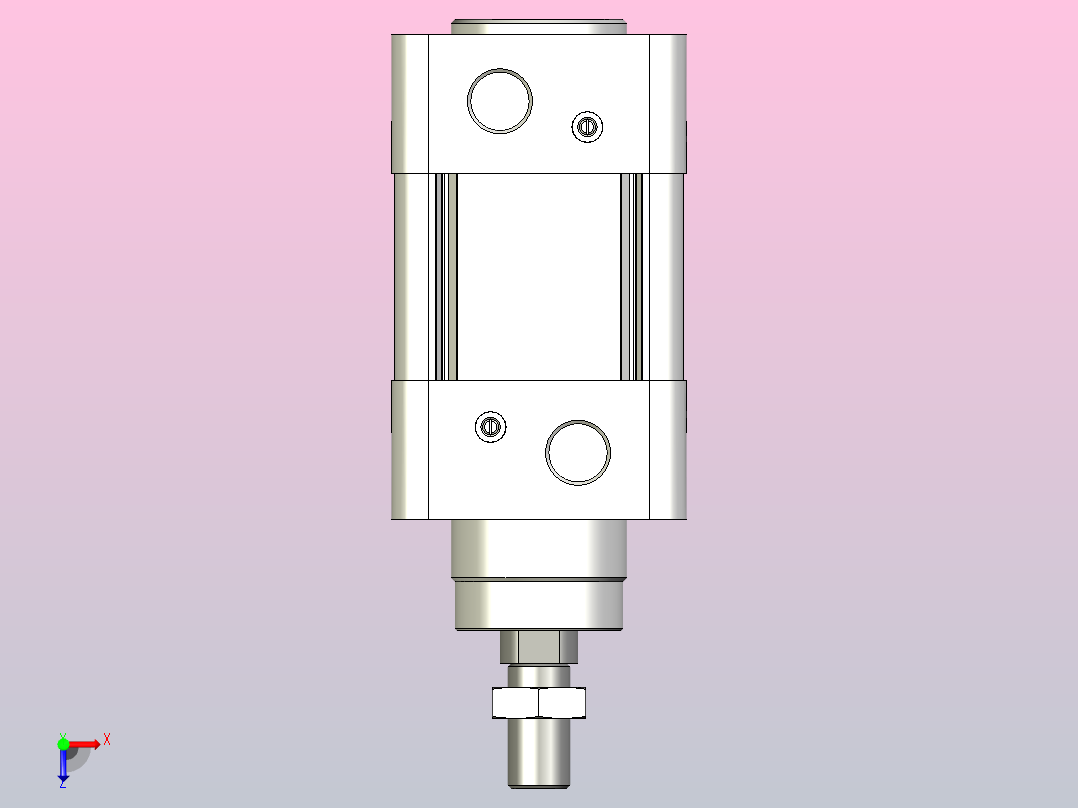 FESTO气缸DNC-63-3-PPV---_asm_0_俯视图