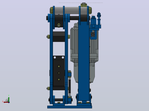 YP41系列电力液压盘式制动器YP41-4500-1000×30-ⅠB-CL.RL.WL.HL后视缩略图