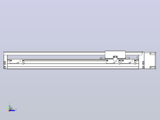 线性模块铝制底座TPA-KNR-86E-1610C-L350A1-ML-H40-N3左视缩略图