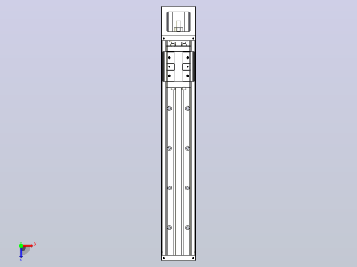 钢基模组TPA-KSR-8610C-540A1-M-F0俯视缩略图