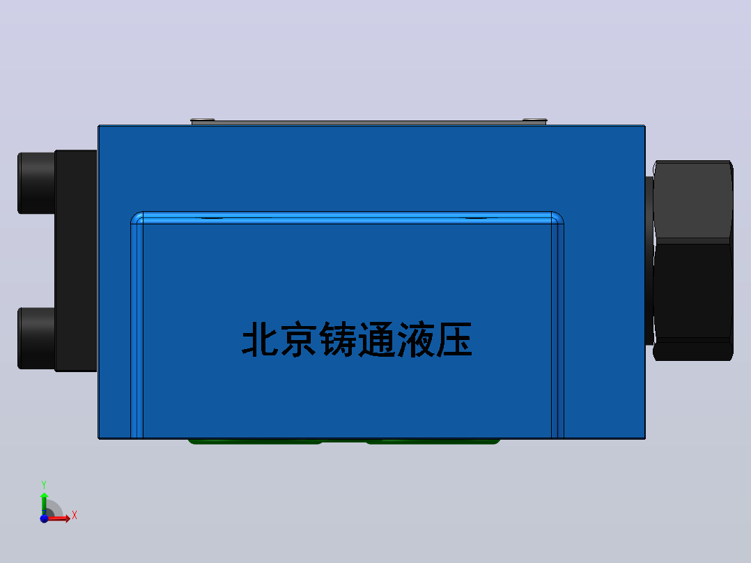 SV%SL10P 液控单向阀前视图