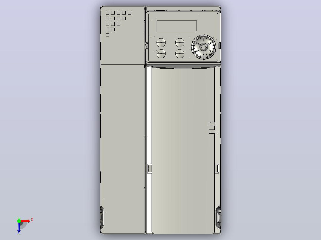 VFD13AMH43AFSAA变频器[DELTA_IA-MDS_VFD-MH300-Frame-D2_D-3D_20170406]台达俯视图