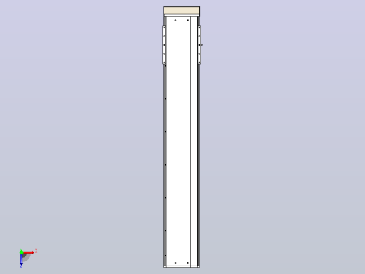 日规模组半封闭丝杆TPA-HNR-220D-3210C-L1150-MP-C-P1K-N3俯视缩略图