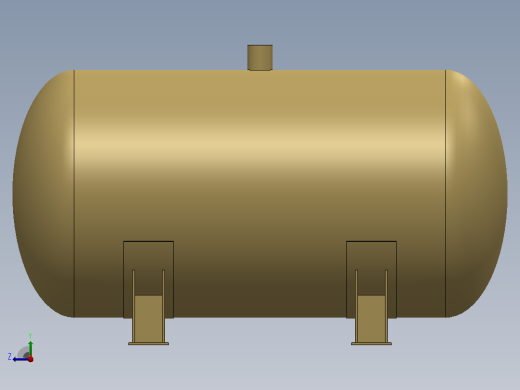 solidwork中的锅炉设计右视缩略图