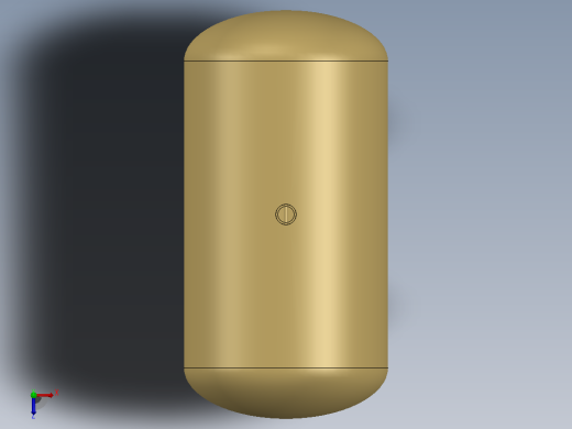 solidwork中的锅炉设计俯视缩略图