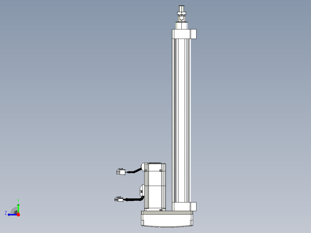 轻载电动缸TPA-ESR40-1210C-L350-MR-LB-W-P40-C3右视图