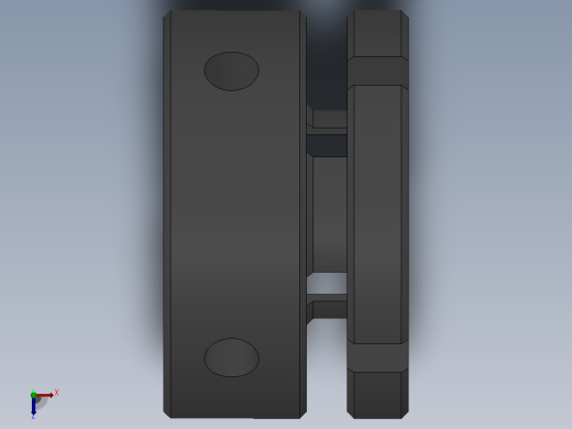 NKA开槽锁紧螺母[NKA M15×1.0]俯视缩略图